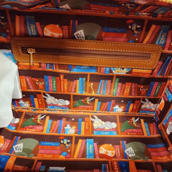 Loungefly Disney Stitch Shoppe Classic Disney Books Crossbody Bag Volume 3 NEW - Picture 14 of 15